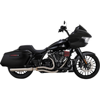 VANCE & HINES 2-into-1 Gaslighter Exhaust System - M8 Touring - Brushed  27347  1810-3311