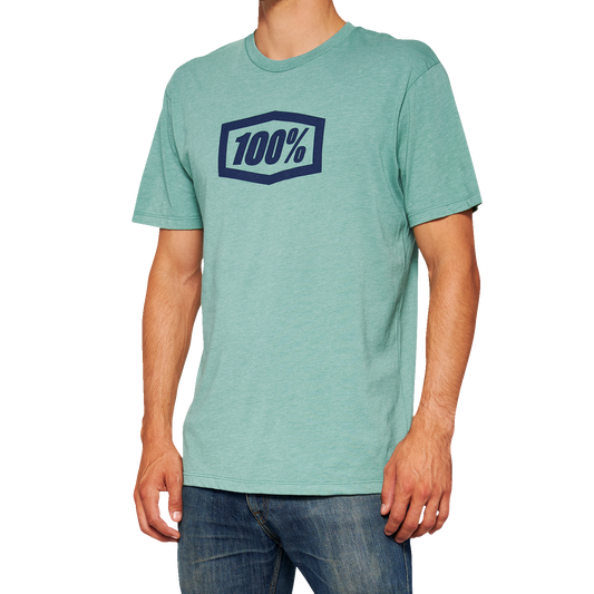 100% Icon T-Shirt - Blue - Large 20000-00037