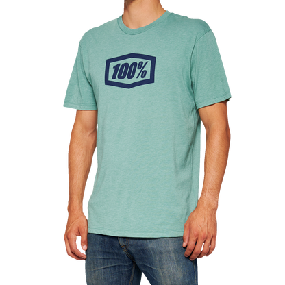 100% Icon T-Shirt - Blue - Small 20000-00035