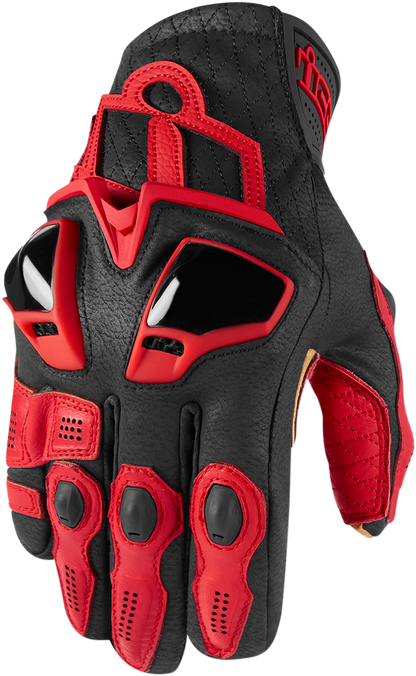 ICON Hypersport™ Short Gloves - Red - XL 3301-3548