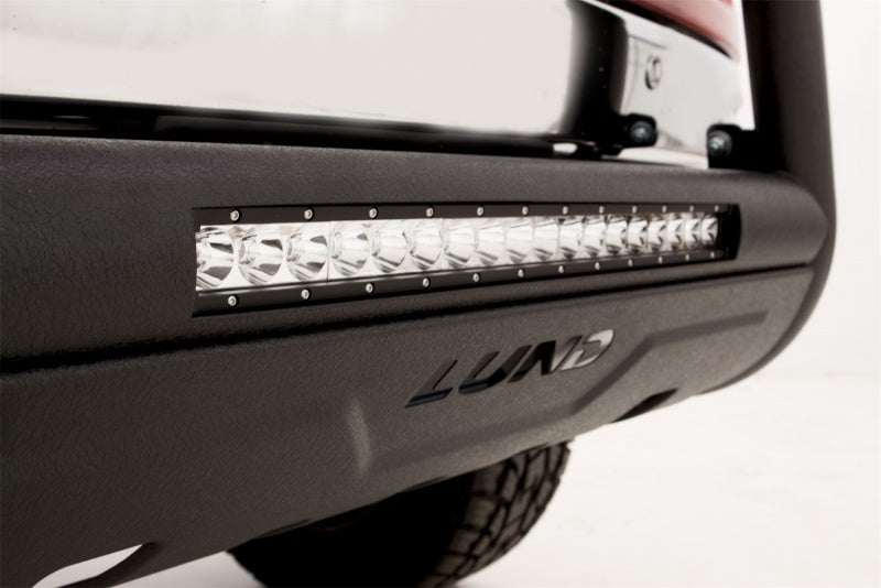 Lund 04-18 Ford F-150 (Excl. Heritage) Bull Bar w/Light & Wiring - Black 47121206