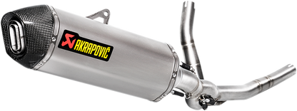 AKRAPOVIC Race Exhaust - Stainless Steel/Titanium V-Strom 650 2017-2023 S-S6R9-WT 1810-2571