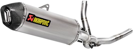 AKRAPOVIC Race Exhaust - Stainless Steel/Titanium V-Strom 650 2017-2024 S-S6R9-WT 1810-2571