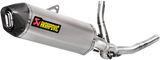 Escape de carrera AKRAPOVIC - Acero inoxidable/titanio V-Strom 650 2017-2023 S-S6R9-WT 1810-2571 