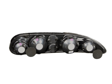 ANZO 1993-2002 Chevrolet Camaro Taillights Black 221013