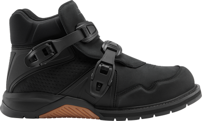 ICON Slabtown Waterproof Boots - Black - Size 9 3403-1307