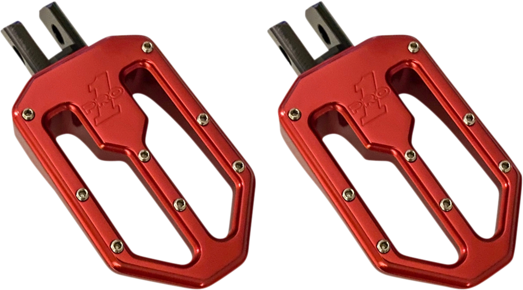 PRO-ONE PERF.MFG. Moto V2 Peg - Red 500752R