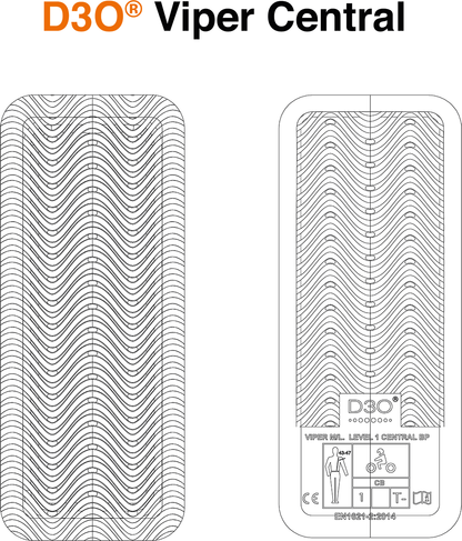 ICON D3O® Viper Guard - Central Back - XS 11028