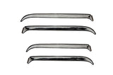 AVS 89-96 Buick Century Ventshade Front & Rear Window Deflectors 4pc - Stainless 14138