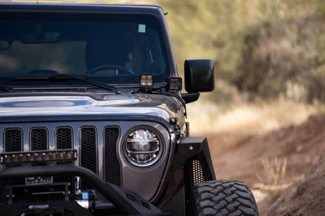 DV8 Offroad 18-22 Jeep Gladiator JT Cowl Light Bar Bracket LBJL-04