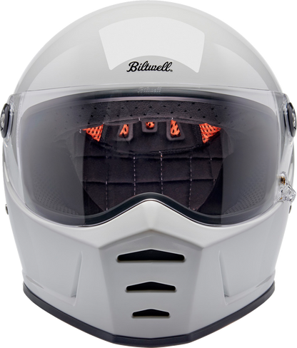 BILTWELL Lane Splitter Helmet - Gloss White - XS 1004-104-501