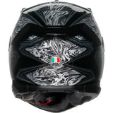 AGV K7 Helmet - Damascus - Black/Silver - 2XL 0101-17976