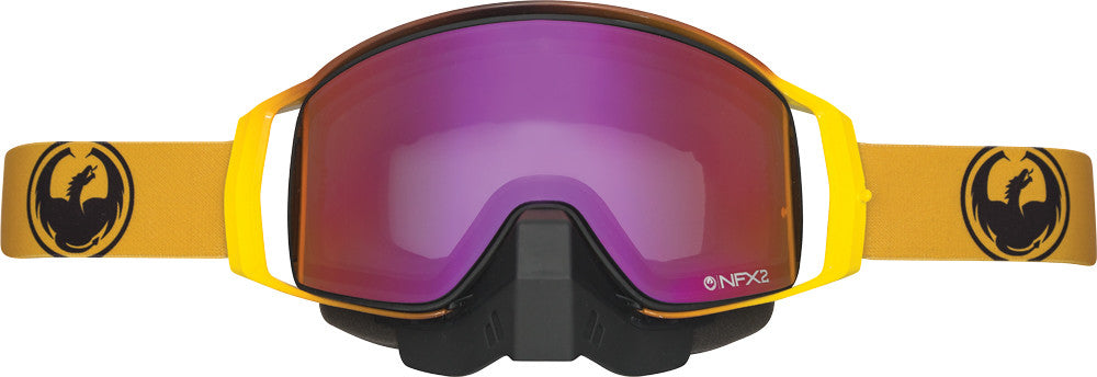 DRAGON Snow Burn W/Purple Ion Rose Lens 722-1956