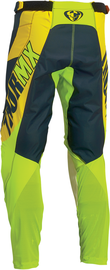 THOR Pulse 04 LE Pants - Midnight/Lime - 28 2901-9990