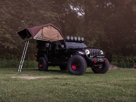 Road Armor Universal 5ft Bed TRECK Adj Bed Rack - Tex Blk (w/o Brackets) 500BRS52B