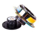 NRG Quick Release Gen 2.5 - Black Body / Neochrome Ring SRK-250BK/MC