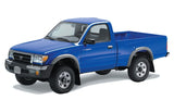 Bushwacker 95-00 Toyota Tacoma Fleetside Extend-A-Fender Style Flares 4pc w/ 4WD Only - Black 31911-11