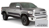 Bushwacker 16-18 Toyota Tundra Fleetside Pocket Style Flares 4pc 66.7/78.7/97.6in Bed - Silver Sky 30918-53