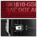 Spyder GMC Sierra 19-20 Incandescent Bulb Model Only LED Tail Lights - Black ALT-YD-GS19-LED-BK 5000286