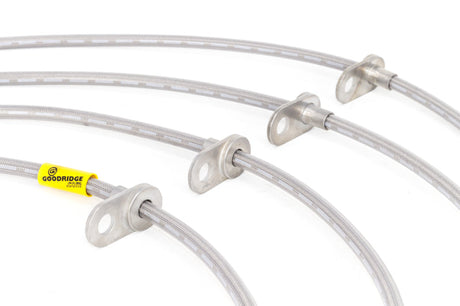 Goodridge 12-13 Honda Civic (Si Models) / 13 Acura ILX 2.4L Lrg Disc SS Brake Lines 20028