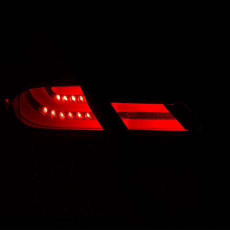 ANZO 2013-2015 Honda Civic LED Taillights Black 321323