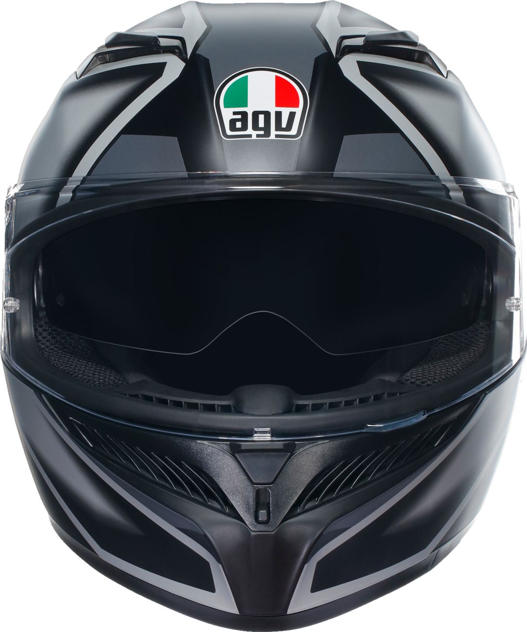 Casco AGV K3 - Compuesto - Negro mate/Gris - Grande 2118381004008L 