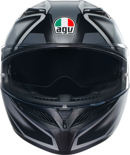AGV K3 Helmet - Compound - Matte Black/Gray - Medium 2118381004008M
