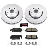 Power Stop 2016 Acura ILX Front Z17 Evolution Geomet Coated Brake Kit CRK6940