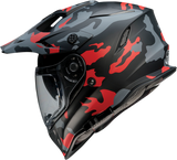 Z1R Range Helmet - Camo - Red - Small 0140-0094