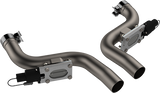 QTP 15-19 Dodge Challenger/Charger 6.2L/6.4L 304SS Aggressor Cutout Dual Mid Pipes 530115