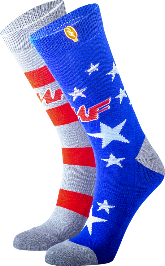 Calcetines FMF Stars and Stripes - Azul marino - Talla única SP22194906 3431-0731 