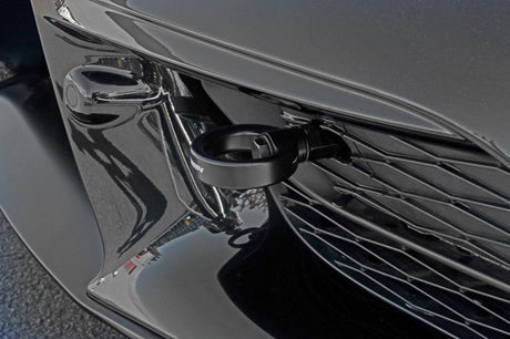 Perrin 2020 Toyota Supra Tow Hook Kit (Front) - Black PTP-BDY-230BK