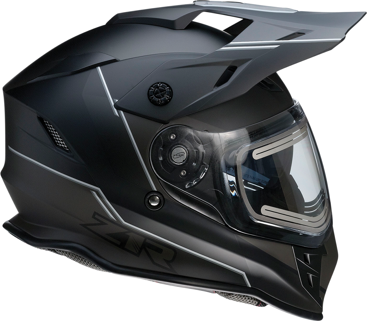 Z1R Range Helmet - Bladestorm - Black/White - Medium 0101-14049