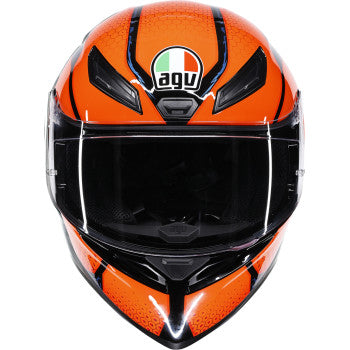 AGV Helmet K1 S Speedarmor Black/Orange/Blue Md 2118394018-074-M
