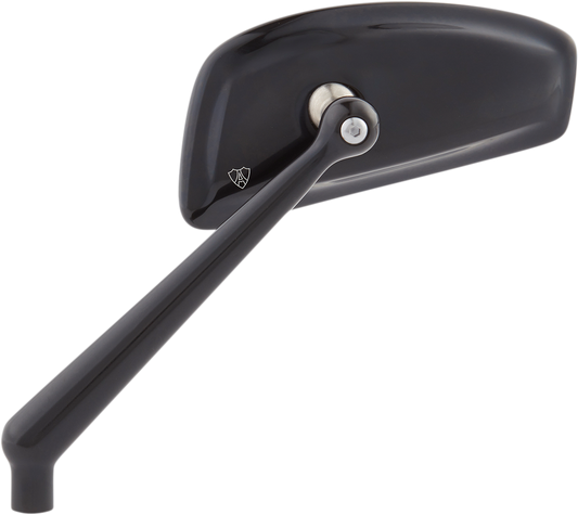 ARLEN NESS Tearchop Mirror - Black - Lefthand 510-004