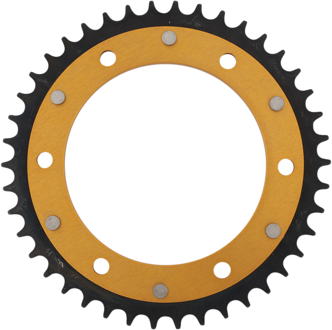 SUPERSPROX Stealth Rear Sprocket - 42 Tooth - Gold - Honda RST-1306-42-GLD