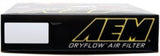 AEM 2015 Ford Mustang 2.3L/3.7L/5.0L Dryflow Air Filter 28-50029