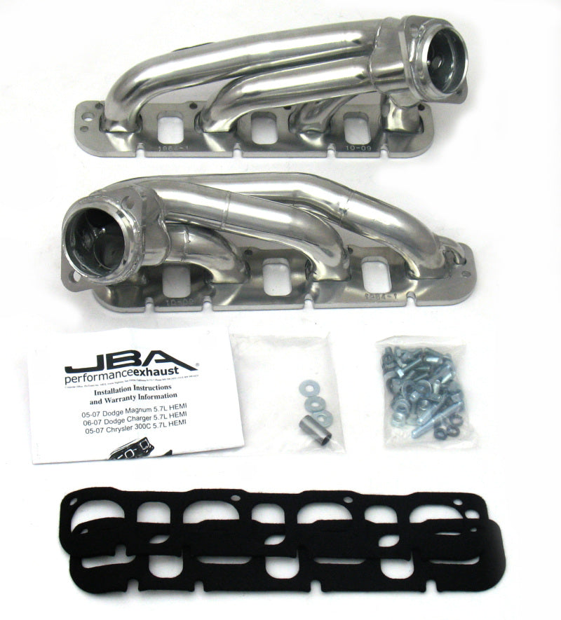 JBA 09-20 Chrysler 5.7L HEMI 1-3/4in Primary Silver Ctd Cat4Ward Header 1964S-1JS