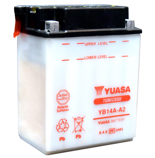Yuasa YB14A-A2 Yumicron CX 12 Volt Battery