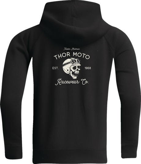 THOR Youth Mindless Zip-Up Fleece Sweatshirt - Black - Medium 3052-0662