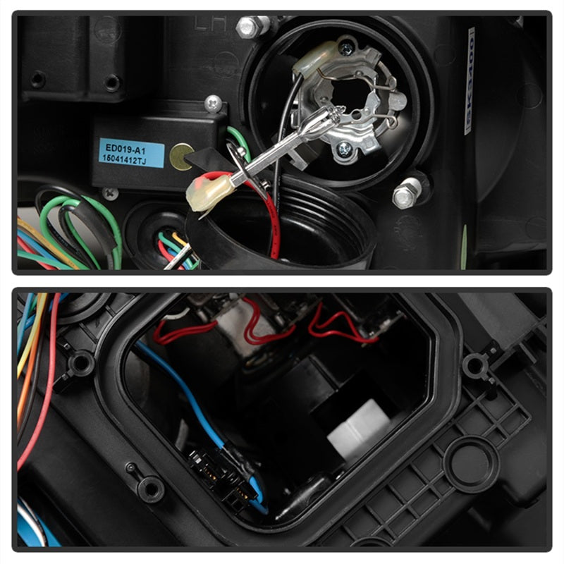 Spyder Lexus GS 300 / 350 / 450 06-11 Headlights - HID Model Only - Black PRO-YD-LG06-HID-DRL-BK 5082800