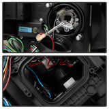 Spyder Lexus GS 300 / 350 / 450 06-11 Headlights - HID Model Only - Black PRO-YD-LG06-HID-DRL-BK 5082800