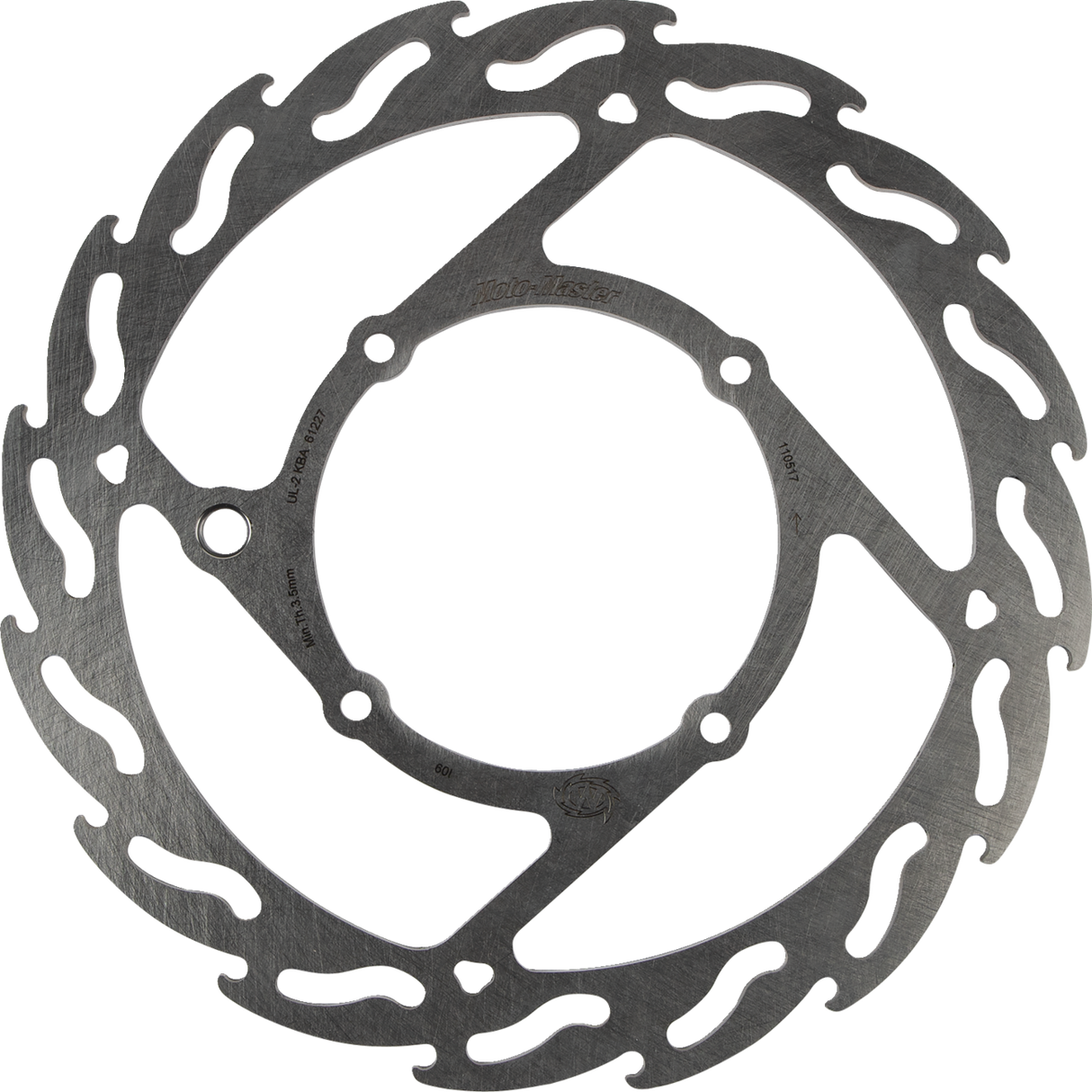 MOTO-MASTER Brake Rotor - Front - Flame 110517-PU