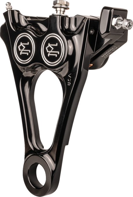 PERFORMANCE MACHINE (PM) Rear Caliper - Black Ops 1256-0084-BM