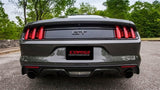 Corsa 2015 Ford Mustang GT 5.0 3in Axle Back Exhaust Black Dual Tips (Touring) 14329BLK
