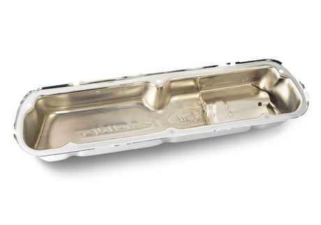 Ford Racing Ford Mustang Logo Stamped Steel Chrome Valve Covers 302-100