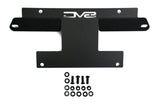 DV8 Offroad 21-22 Ford Bronco Factory Front Bumper Licence Relocation Bracket - Front LPBR-01