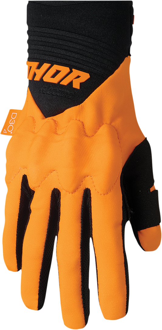 THOR Rebound Gloves - Fluo Orange/Black - Medium 3330-6730