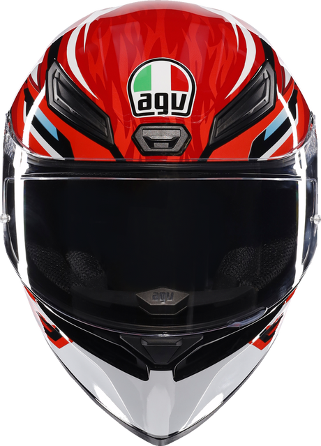 AGV K1 S Helmet - Lion - Black/Red/White - Small 2118394003-035-S
