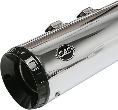 S&S CYCLE GNX Mufflers - 4.5" - Chrome 550-0991